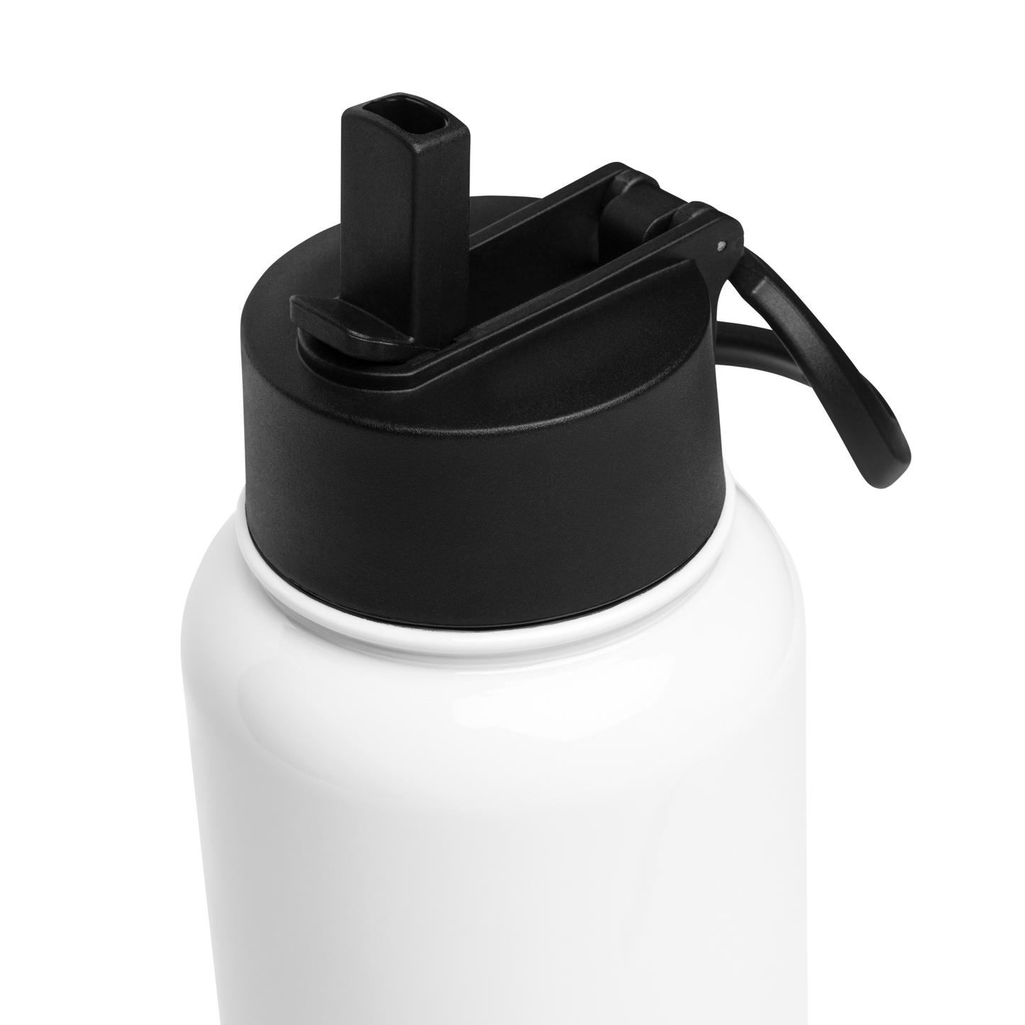 No One But You - Stainless steel water bottle with a straw lid