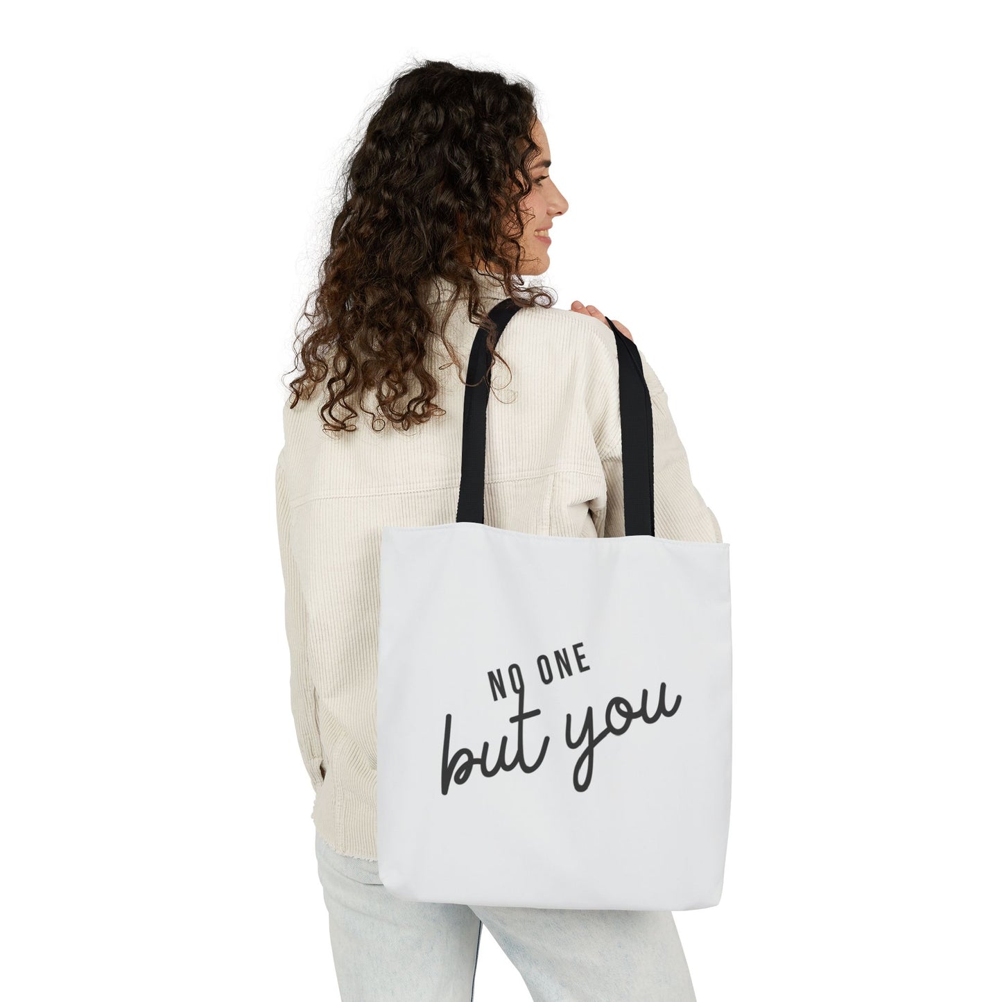 No One But You – Canvas Tote Bag (5 Strap Colors)