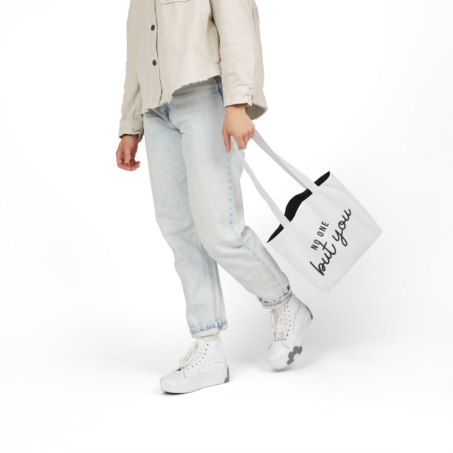 No One But You – Canvas Tote Bag (5 Strap Colors)