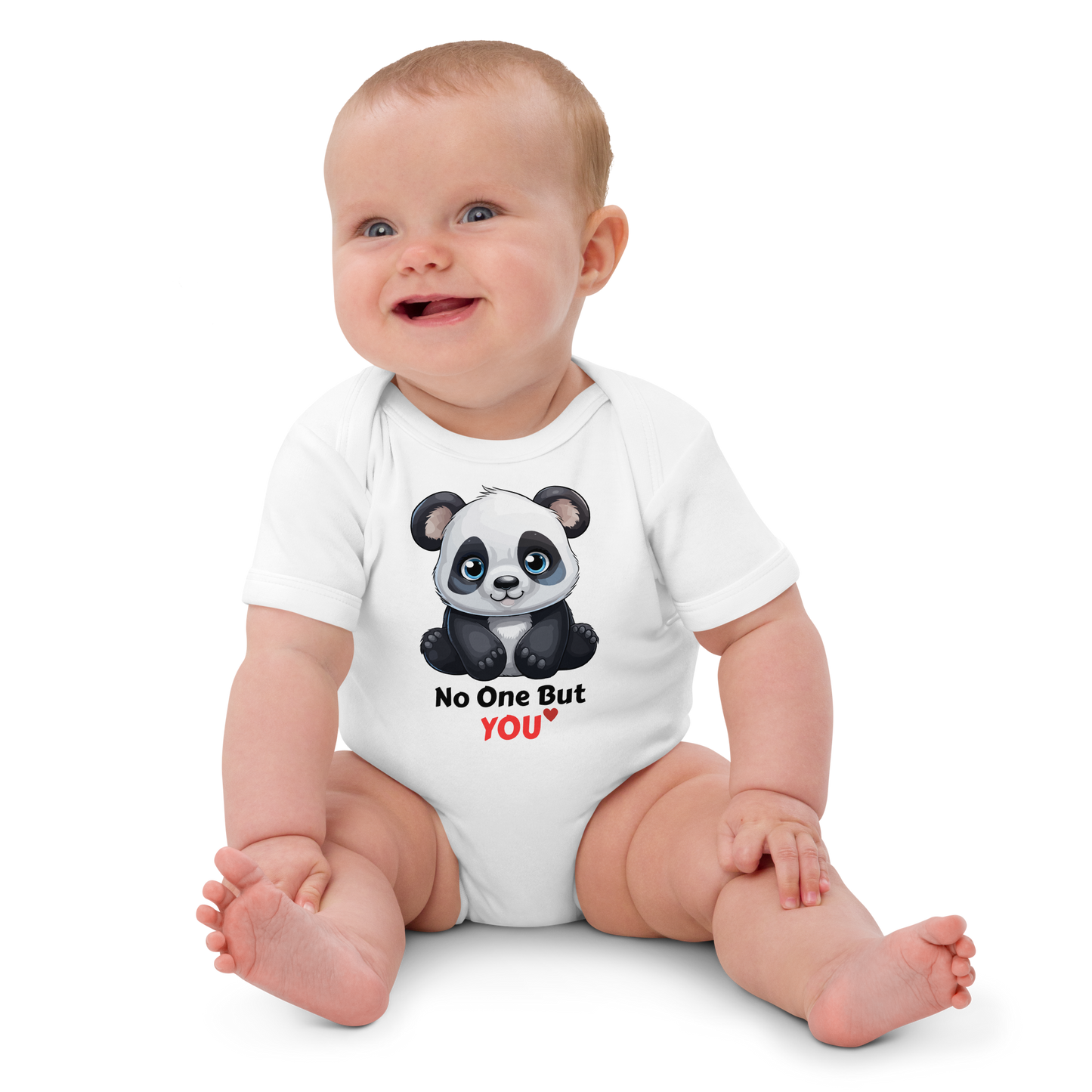 No One But You - Organic cotton baby bodysuit